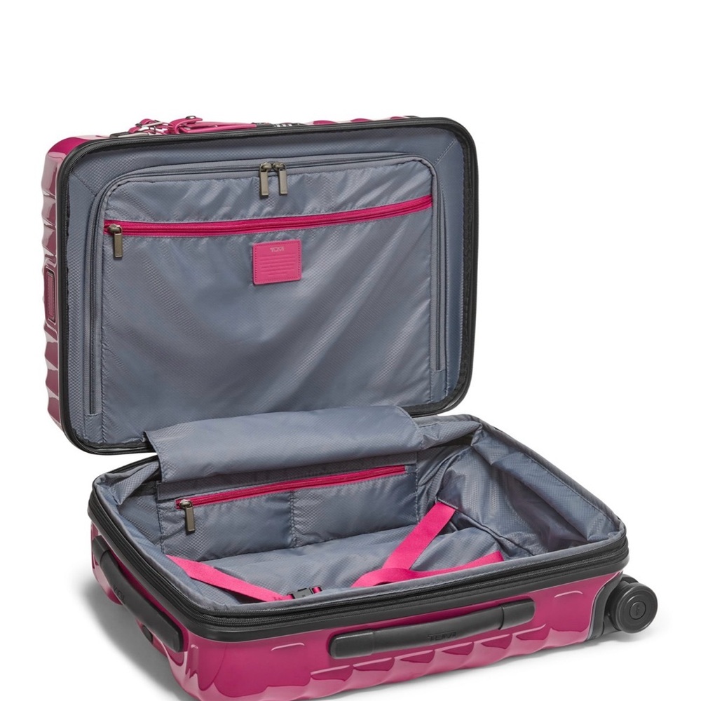 NWT Tumi 19 Degree international expandable 4 wheeled carry-on - Fusha - Picture 8 of 15